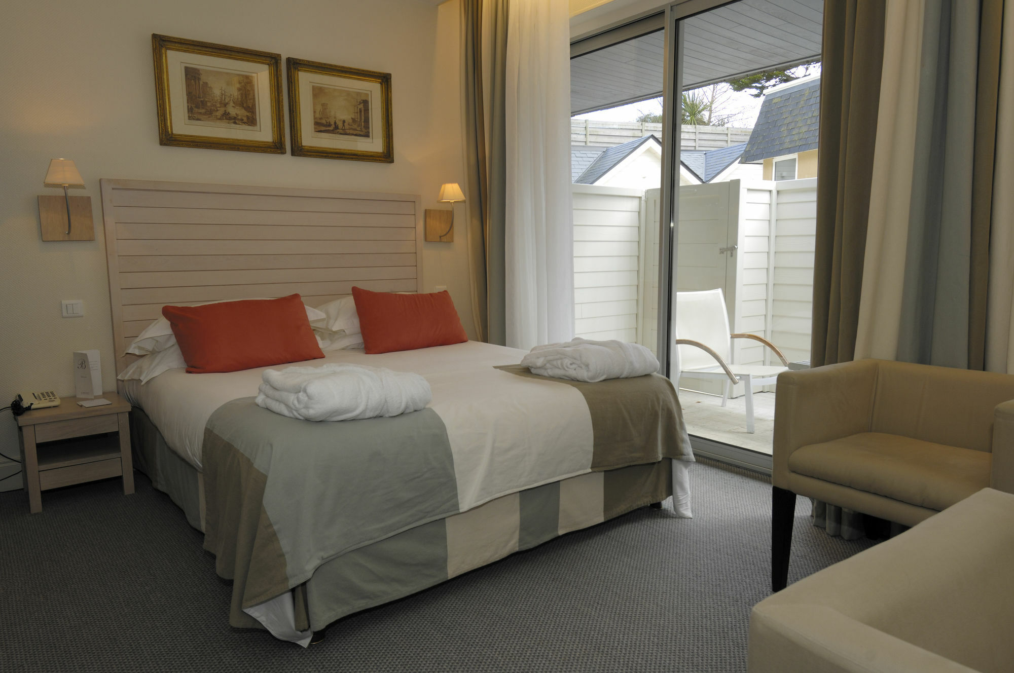 Relais & Chateaux Le Brittany & Spa Roscoff Eksteriør bilde